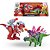 Dino Wars T-rex vs Stegosaurus Dinossauro Robo Alive™ - Imagem 1