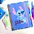 Fichário Caderno Universitário com Elástico Stitch™ Disney - Imagem 2