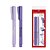 Caneta Marca Texto Grifpen (2 Unidades) Roxo Neon e Pastel Faber-Castell© - Imagem 1