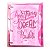 Fichário Caderno Argolado Universitário Cristal Color Bubble Rosa Breeze c/ 192 folhas - Imagem 1