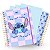 Caderno Smart Mini c/ Folhas Tira-Põe Stitch™ ©Disney - Imagem 1
