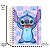 Caderno Smart Universitário Disney Stitch com 80 Folhas Tira-Põe Stitch™ ©Disney - Imagem 4