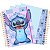 Caderno Smart Universitário Disney Stitch com 80 Folhas Tira-Põe Stitch™ ©Disney - Imagem 1