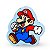 Almofada Veludo 3D Mario Evergreen Super Mario™ - Imagem 1