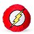 Almofada Redonda Veludo Flash™ - DC Comics - Imagem 1