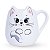 Caneca 3D 350ml  Gatinha By ZC - Imagem 1