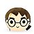 Máscara de Dormir c/ Almofada Veludo Harry Potter™ - Imagem 3