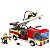 Blocos De Montar Bombeiros de Resgate Caminhão Principal Metrópolis - 196pcs - TUDO FAN FUN - Imagem 1