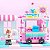 Blocos De Montar Food Park Carrinho de Cupcake - 157pcs - Polibrink - Imagem 3