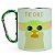Caneca Mosquetão Baby Yoda 300ml - Star Wars™ The Mandalorian - Imagem 1
