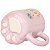 Caneca 3D 350ML Patinhas - Eu Amo Gatos By ZC - Imagem 3