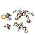 Blocos De Montar Defensores do Espaço  Space - 203pcs - TUDO FAN FUN - Imagem 1