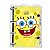 Fichário Universitário Cristal Bob Esponja™ -  Nickelodeon - Imagem 1
