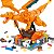 Pokémon™  Mega Jogo De Construção Charizard em Movimento - 1664pcs - Imagem 6