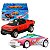 Hot Wheels Pull-Back Speeders 1:43 - GMC Hummer EV & Alpha Pursuit - Imagem 1