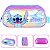 Estojo Triplo Metalizado Roxo Stitch  - Disney - Imagem 2