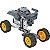 Blocos De Montar - Ciência E Jogo - Mechanics Nasa Rover - FUN Divirta-se - Imagem 4