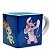 Caneca Cubo Stitch Voodo e Angel 300ml - Disney - Imagem 2
