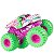 Monster Jam Veículo Miniatura 1:64 Nitro Neon ThunderROARus - Series 42 - Imagem 3