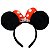 Tiara Led Minnie Laço Vermelho Pisca Pisca Luzes - Disney - Imagem 2