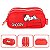 Estojo Triplo Juvenil Vermelho Snoopy Peanuts -  Luxcel - Imagem 2
