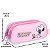 Estojo Duplo Snoopy Rosa com Patch Bordado e Logo Metalizado - Luxcel - Imagem 6
