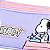 Estojo Duplo Snoopy Roxo com Patch Bordado e Logo Metalizado - Luxcel - Imagem 5