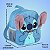 Lancheira Stitch Pelúcia e Orelhas 3D Azul UP4YOU - Disney Oficial - Design Premium - Imagem 5