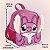 Lancheira Stitch Angel Pelúcia e Orelhas 3D Roxo UP4YOU - Disney Oficial - Design Premium - Imagem 5