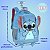 Mochila com Rodinhas Stitch 18” Pelúcia e Orelhas 3D Azul UP4YOU - Disney Oficial - Design Premium - Imagem 9
