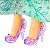 Boneca Ariel Articulada com Saia Brilhante Disney Princess - Mattel - Imagem 4
