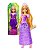 Boneca Princesa Rapunzel Articulada com Saia Brilhante Disney Princess - Mattel - Imagem 1