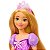 Boneca Princesa Rapunzel Articulada com Saia Brilhante Disney Princess - Mattel - Imagem 2