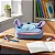 Estojo Box Escolar 100 Pens Aplique 3D Stitch Azul - Disney - Imagem 7
