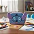 Estojo Box Escolar 100 Pens Aplique 3D Stitch Azul - Disney - Imagem 1