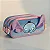 Estojo Tripo Escolar Aplique 3D Stitch Azul - Disney - Imagem 2