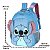 Mochila Stitch 18” Pelúcia Azul com Orelhas 3D - Disney Oficial UP4YOU - Imagem 9