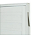 PORTA ABRIGO LAMBRIL DUPLO ALUMÍNIO BRANCO - LINHA PREMIUM - Imagem 2