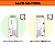 PORTA LAMBRIL DUPLO ALUMÍNIO BRANCO C/ PUXADOR C/ FRISOS C/ VISOR - LINHA PREMIUM - Imagem 3