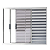 JANELA VENEZIANA BRILHANTE 3 FOLHAS (1 FIXA) SEM GRADE - LINHA RESISTENCE - Imagem 1