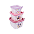 Conjunto 3 Potinhos Conect Infantil Menina - Imagem 6