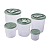 Conjunto 5 Potes Porta Mantimento - Imagem 3