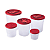 Conjunto 5 Potes Porta Mantimento - Imagem 4