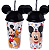 Copo com Tampa de Orelha Minnie Mickey 500 ml - Imagem 1