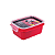 Kit Marmita com Divisória 850 ml e Garrafa 600 ml Homem Aranha Mickey Plasútil - Imagem 3
