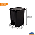 Lixeira com Pedal Trama 7 Litros - Imagem 2
