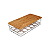 Organizador de Geladeira Porta Ovos Com Tampa de Bambu Clear Fresh Ou - Imagem 6