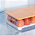 Organizador de Geladeira Porta Ovos Com Tampa de Bambu Clear Fresh Ou - Imagem 2