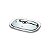 Travessa de Aço Inox Com Tampa De Vidro Servir 35 Cm Brinox - Imagem 1