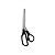 Tesoura Para Costura 8 ½ 21,5 Cm Preta Tecido Linhas Brinox - Imagem 1